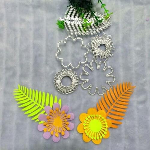 Flower Metal Cutting Dies for DIY Scrapbooking Album Paper Cards Decorative Crafts Embossing Die Cuts