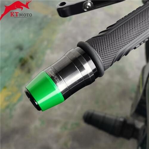 For KAWASAKI Z900 Z1000 Z800 Z750 Z400 2020 NEW Heavy stainless steel Handle Bar Handlebar Grips Cap End handle Plugs cap