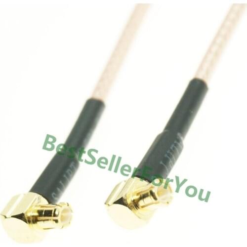 MCX male right angle RA to MCX male right angle pigtail cable RG316 wireless lead