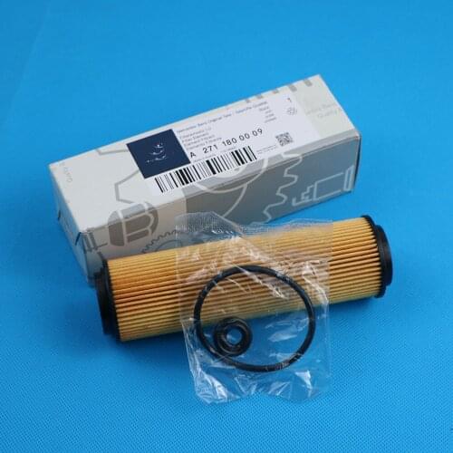 Oil filter For Mercedes-Benz W203 C180 C200 C230 Kompressor CL203 S203 C209 CLK200 W211 E200 CGI NGT S211 A2711800009 271180000