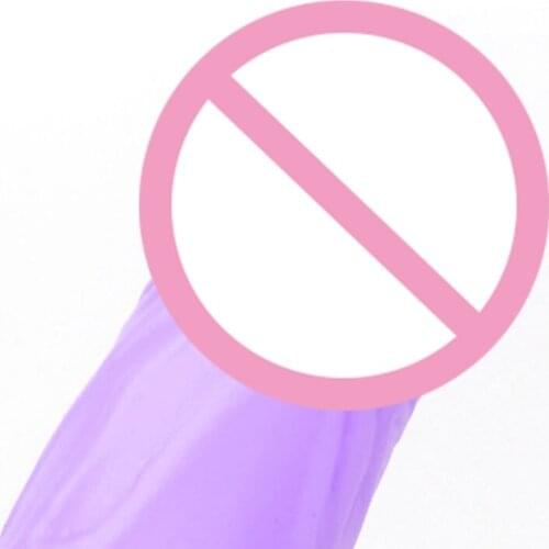 50LF Mini Realistic Simulation Dildo Female Flexible Plug with Strong Suction Cup Adult Sex Toy for W