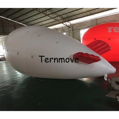 13ft/4m inflatable balloon zeppelin helium blimp,airship airplane balloon Advertisement Advertising Products
