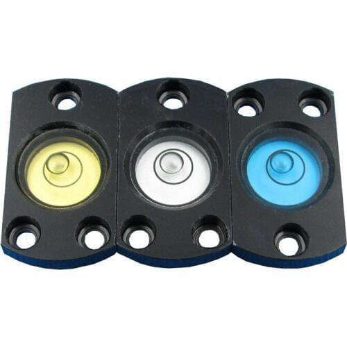 QASE 37*21*14mm Metal Spirit Level Mini Bubble Level Total Station Blisters Level Measurement Instrument