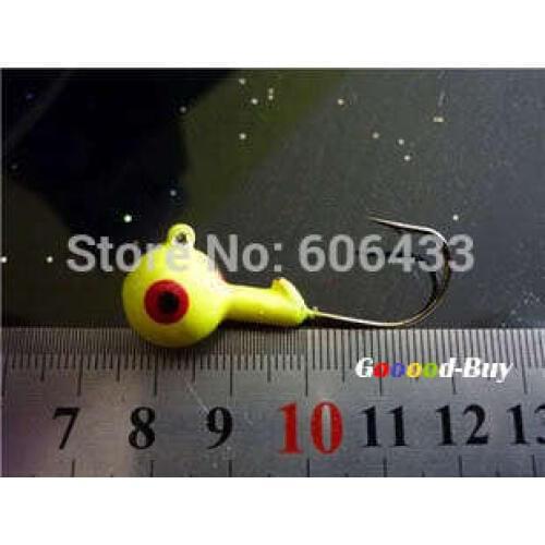 30PCS Fish Jig Head Fishing Hook soft Lures Bait 14g 4.5cm Free shipping