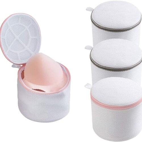 Mesh Laundry Bags, Delicates Washing Bags for Sweater Blouse Hosiery Bras Premium Wash Bags for Travel Storage Organization (4 S