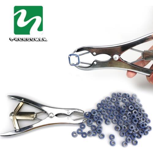 PROFESSIONAL ring castration UNIT elastrator OR rubber applicator Farm Pigs And Sheep Castration Pliers Only Plier Without Rings