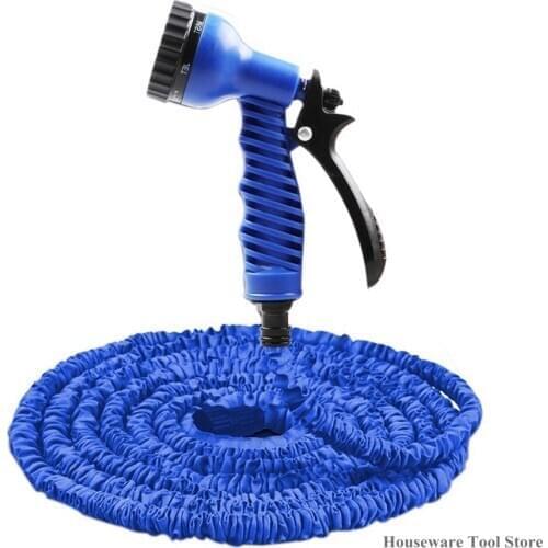 Garden Hose Expandable Magic Flexible Water Hose EU Hose Plastic Hoses Pipe With Spray Gun To Watering Car Wash Spray 25FT-250FT