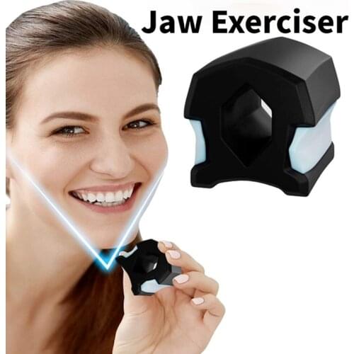 Chew Ball Training Jaw Exerciser Double Chin Reducer Eliminator for Jawline Shaper Facial Toner Jawz Exercise Ball to Face Lift