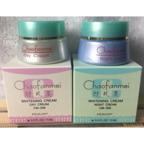 Chaofanmei Moisturizing Face Cream Whitening Lift Esseence Day Night Cream Skin Care