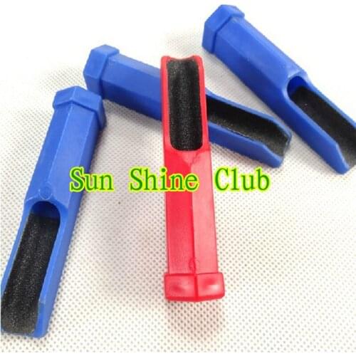 Xmlive 3pcs/lot pool cue stick tip sander-shaper plastic channel with sandpaper rounder/billiard&snooker tips sander scuffers