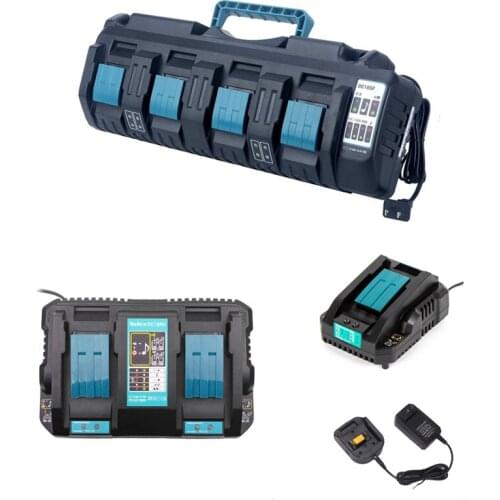 Li-Ion Battery Charger DC18RC DC18RA DC18SF For Makita 14.4V 18V 20V Lithium Battery BL1830 BL1840 BL1850 BL1860 Bl1430