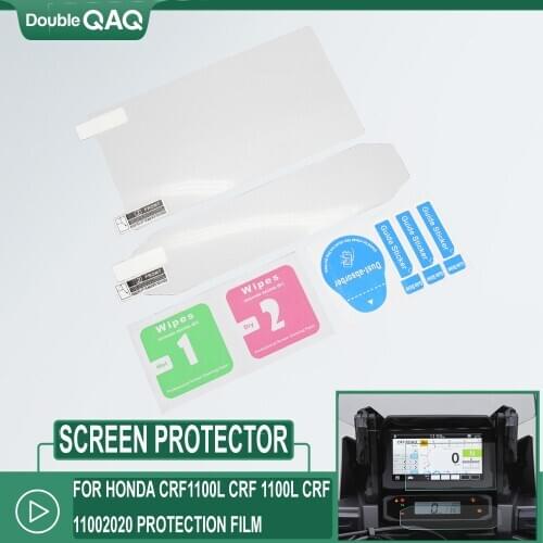 For Honda CRF1100L Cluster Scratch Protection Film CRF 1100L CRF1100 L africa twin 2020 Screen Protector Motorcycle Accessories