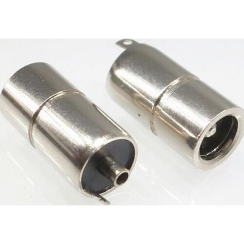 10Pcs 3.5*1.3 3.5*1.35MM with Grounding the feet charging Female Power Jack Outer diameter of 6mm