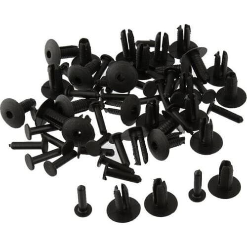 30pcs Plastic Bumper Mounting Rivet Body Trim Clip for BMW E30 E36 E46 E39 E38