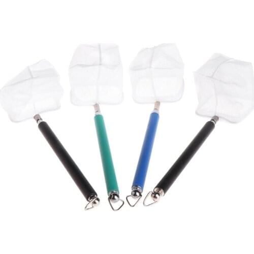 Fishing Tank Net Retractable Round Square Fish Shrimp Capture For Aquarium Tools