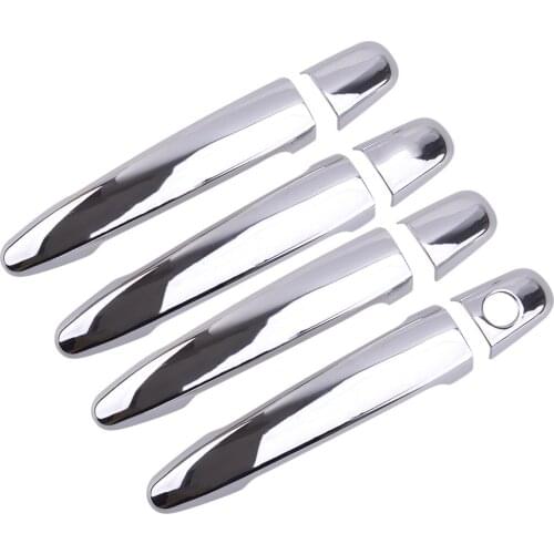 Beler 8Pcs Car Door Handle Cover Trim Fit for Toyota Avalon Highlander Camry Sienna Tacoma 4Runner Lexus GS300 GX470 2008 2009