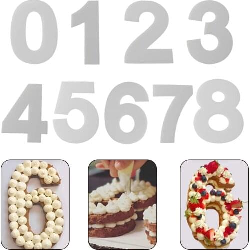 Molds For Cakes Alphabet Number Cake Molds Mould Cake Decorating Tools Wedding Birthday Baking Pastry Confectionery Accessories