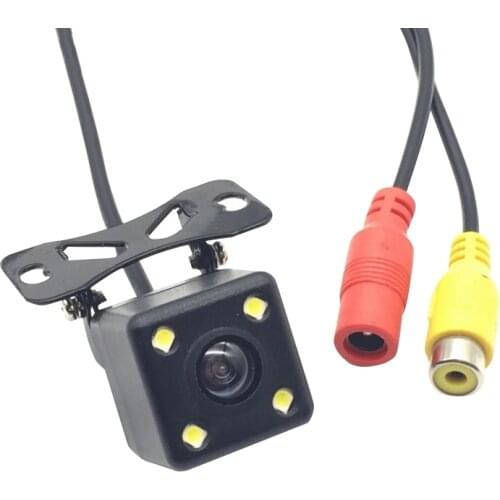 EEMRKE Universal 4 LED Car Camera HD CCD Night Vision Auto Rear View Camera 170 Wide Angle Backup Parking Vehicle Camera
