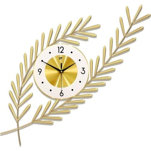 Creative Nordic Art Deco Light Luxury Clock Wall Clock Indoor Occasion Home Clock Simple Modern Wall Hanging
