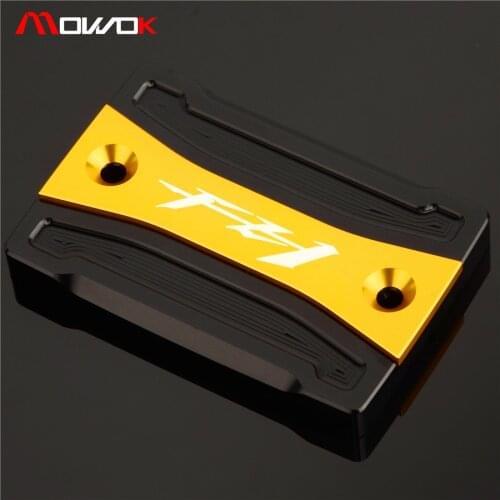 Laser Logo Motorcycle CNC Aluminum Front Brake Fluid Reservoir Cover Cap For YAMAHA FZ1 FAZER 2006-2015 5 Colors Available