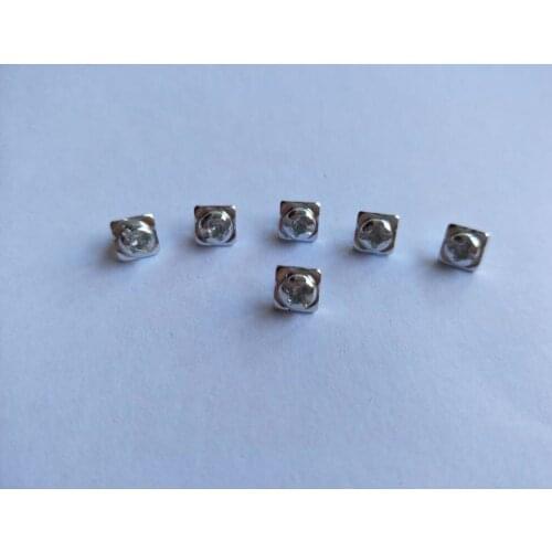 M3*6 cross round head square gasket pan screw with nickel 100pcs/pak