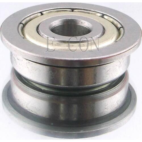 1/2/5/10PCS F626zz Mini Metal Double Shielded Flanged Ball Bearings (6mm*19mm*6mm)