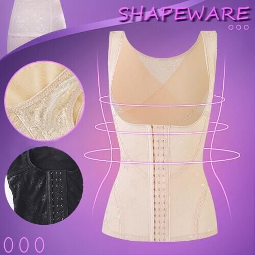 Neoprene Shapewear Tops Tummy Control Slimming Body Shaper Fat Burning Belt Slimming Abdomen Reductive Strip Top Underwear
