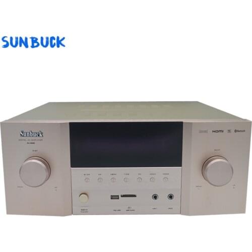 Sunbuck 5.1 15000W Fiber Coaxial 4K HD Surround Dolby Decoding Bluetooth 1943 5200 Home Theater Sound Amplifier Audio