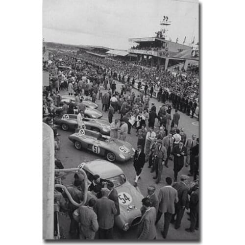 356SL Gmund Coupe Poster Racing Car Painting Canvas Print Home Decor Wall Art Picture For Living Room Decoration Frameless