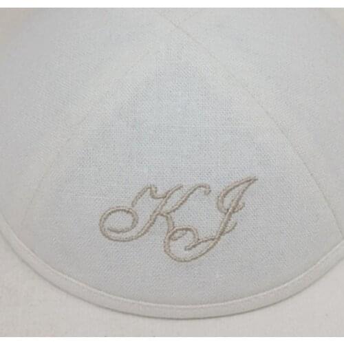 Custom products 19cm KippotKippaYarmulke Kipa Jewish cap kippah kullies Beanies Jewish hat Skull cap