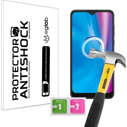 Screen protector Anti-Shock Anti-scratch Anti-Shatter compatible with Alcatel 1v 2020