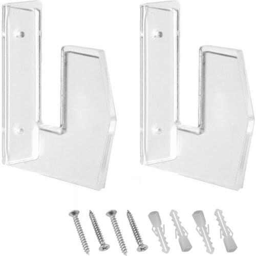 Skateboard Wall Mount Rack Display Stand Holder Acrylic Clear Longboard Deck Skate Scooter Stand Skateboards Hardware Practical