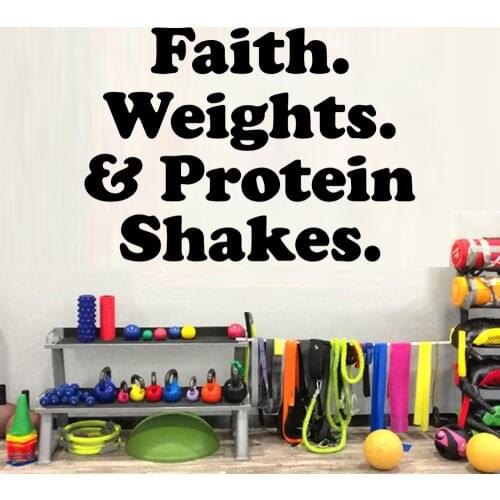 Diy GYM Decal Removable Vinyl Mural Poster For Living Room Kids Room Wall Art MURAL Drop Shipping