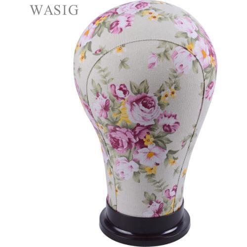 Training Mannequin Head Canvas Block Head Display Styling Mannequin Manikin Head Wig Stand