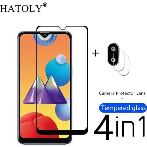 4in1 Protective Glass For Samsung Galaxy M01S M11 M21 M31 Tempered Glass for Samsung Galaxy A11 A21 A31 Camera Screen Protector