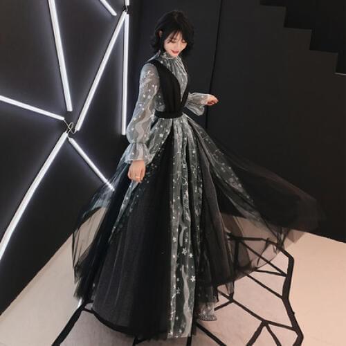 100%real veil embroidery long sleeve vintage gown medieval dress Renaissance Gown princess Victoria belle ball