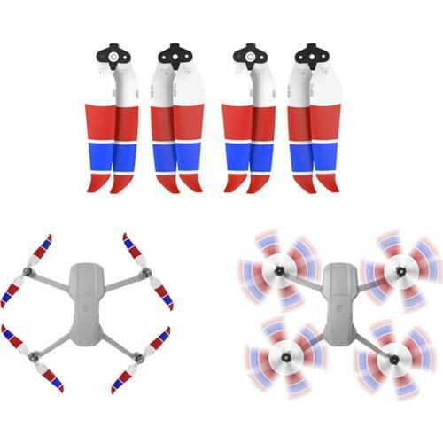 4pcs/set Release Blade Props Low Noise Colored Propellers for DJI Mavic Air 2 Foldable Propeller for DJI Mavic Air 2 Spare Parts