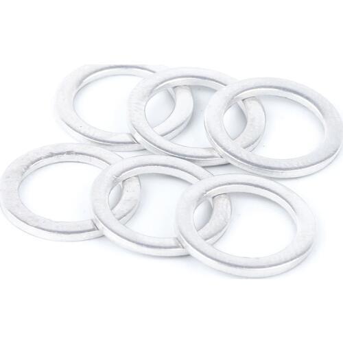 Alminum Flat Head Washer Seal Gasket Sealing Ring Thickness M5 M6 M8 M10 M12 M14 M16 M18 M20 M22 M24