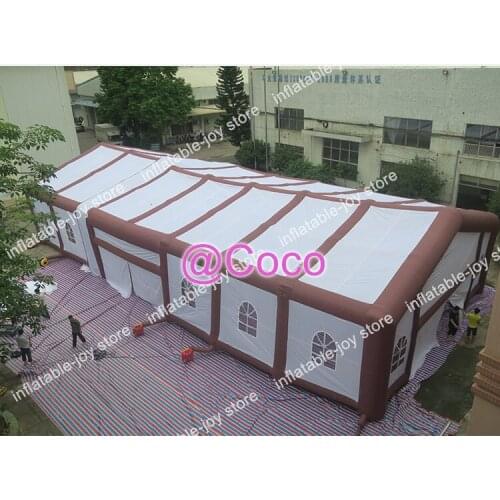 Free ship to sea port! 26x12x6mH giant inflatable tent,outdoor party event tent,customized oxford portable inflatable marquee