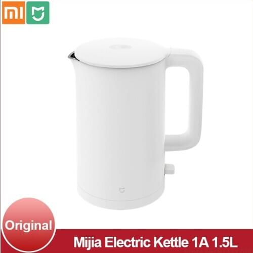 Xiaomi Mijia Electric Kettle 1A 1.5L Large Capacity 1800W Fast Boiling 304 Stainless Steel Liner Automatic Power-Off Water Pot
