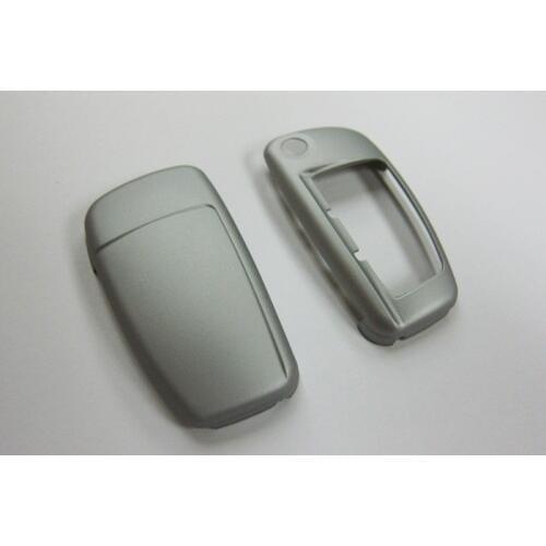 SILVER Remote Flip Key Cover Case Skin Shell Cap Fob Protection Hull S Line for Audi A3 A4 A6 Q5 Q7 TT R8