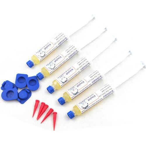 5pcs/lot Kingbo RMA-218 10CC Flux Paste high quality Solder Flux for BGA solder station Soldering Tin Cream for SMT Reballing