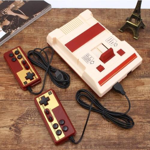 Video Game Console Subor for 8 bit card + Free TV Games 500 in1 Game Card with Double Joystick