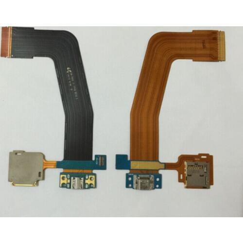 New Orginal For Samsung Galaxy Tab S 10.5 T800 USB Charger Charging Connector Dock Port With Sim Reader Flex Cable