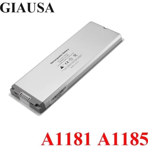 Wholesale New Best quality A1185 battery for apple macbook pro 13'' A1181 MA561 MA566 MA566J/A MA566FE/A MA255 MA472 MA699 MA700