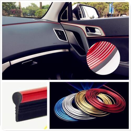 Car interior Decoration thread line Insert Strip Accessories for Skoda Opel DAF RAM Trucks Paccar Ford Otosan Chrysler