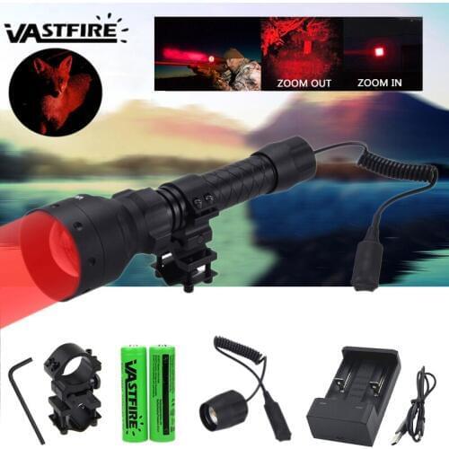 XP-E2 Underbarrel Rifle Scope Hunting Flashlight Zoomable Airsoft Armas Weapon Gun Light UF-1405 Lanterna For Outdoor Hunting