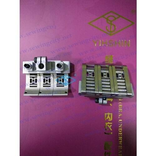 Industrial sewing machine parts multi needle car wheel presser foot 1/4*6N wheel presser foot