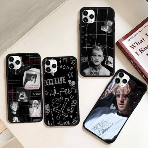 Lil Peep Lil Bo Peep Phone Case Rubber for iPhone 12 pro max mini 11 pro XS MAX 8 7 6 6S Plus X 5S SE 2020 XR case