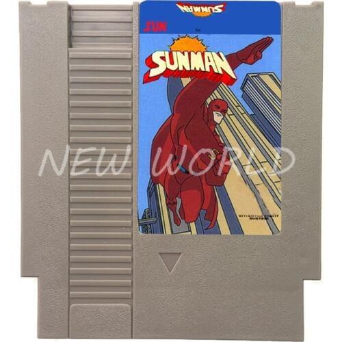 Sunman Video Game Cartridge Card For 72 Pin 8 Bit Game Player